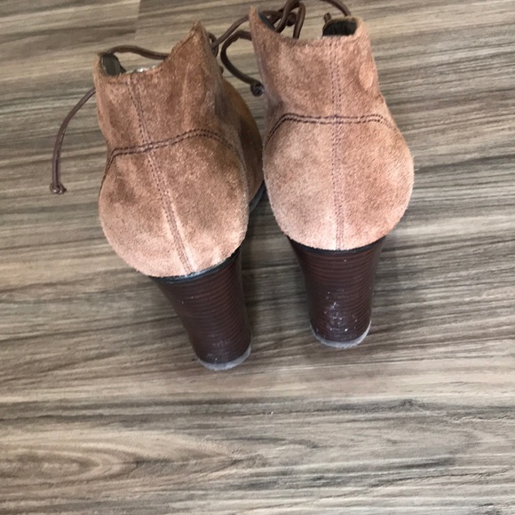 Kenneth Cole brown leather ankle boots sz 6.5 - Picture 5 of 8